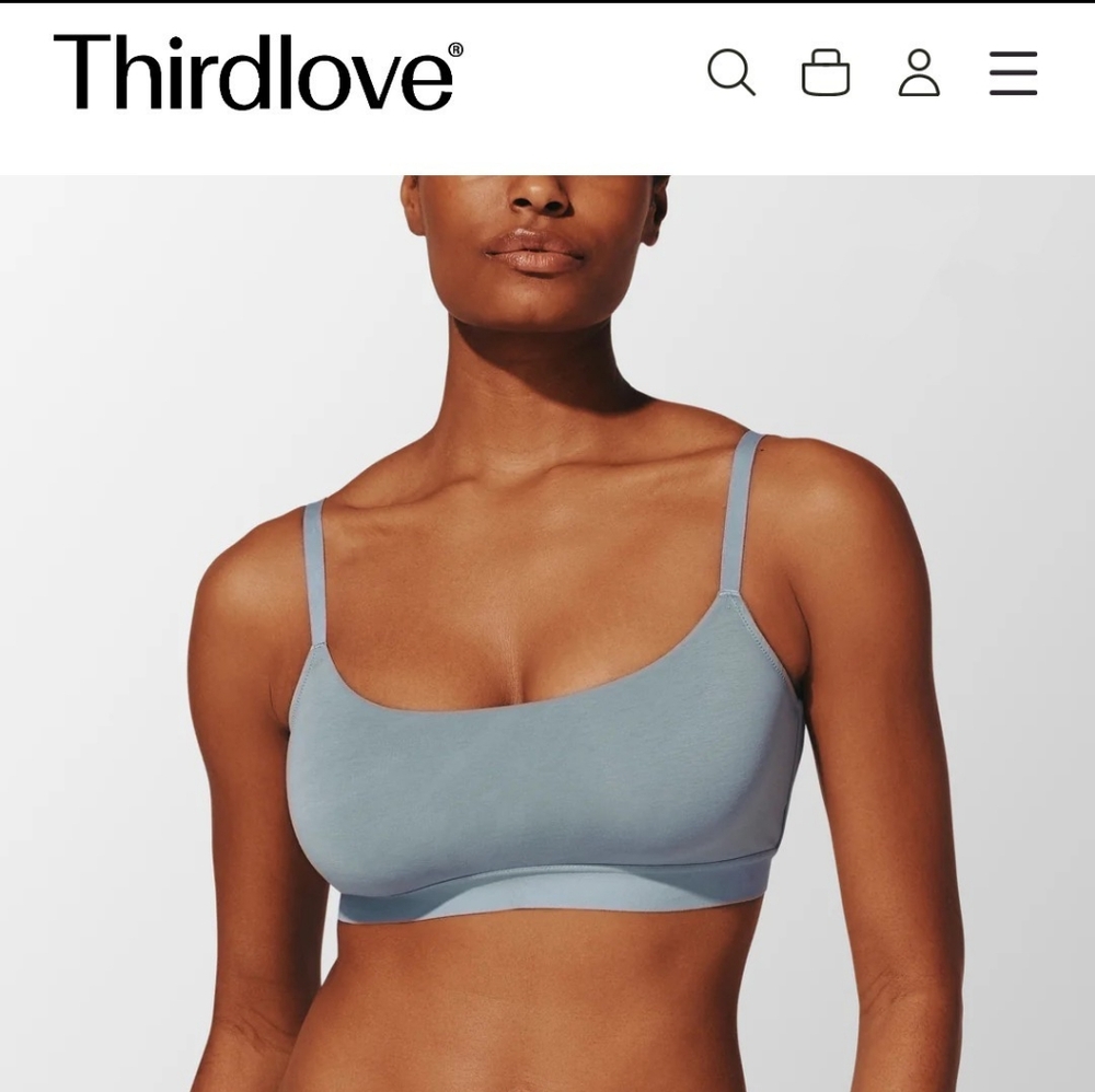 ThirdLove Organic Cloud Cotton Bralette